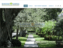 Tablet Screenshot of banyannaples.com